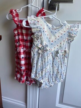 Patriotic Romper set of 2